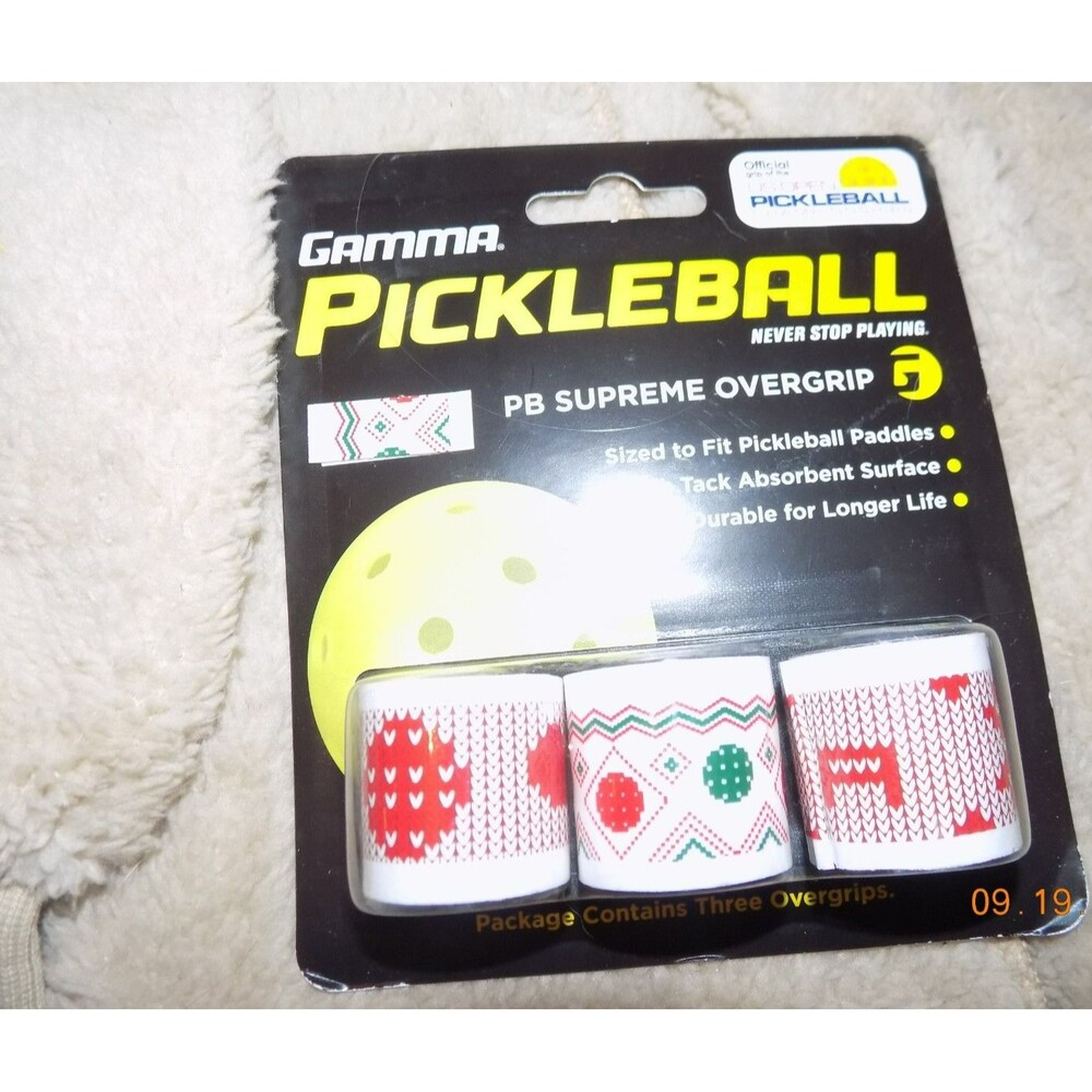 New Gamma Pickleball PB Supreme overgrip